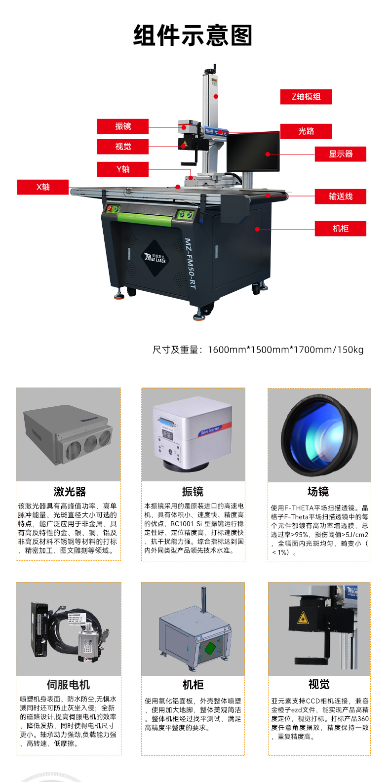 50瓦雙軸視覺(jué)激光打標機(圖4)